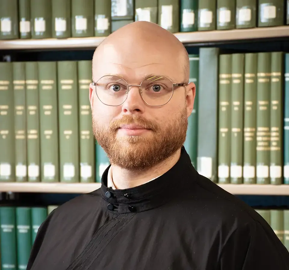 St. Tikhon's Seminary News and Media Student Stories: Seminarian John Barrett headshot.