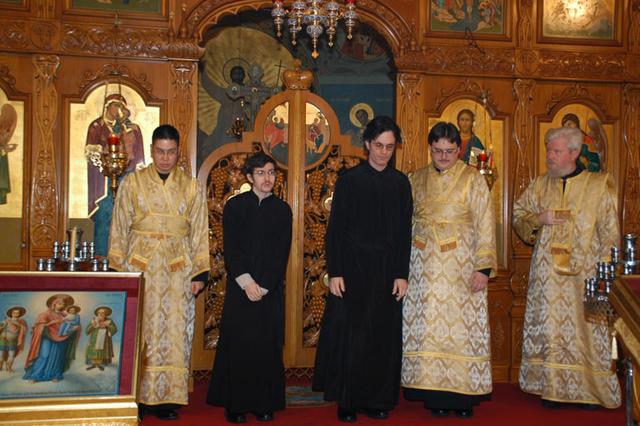 Two Seminarians Tonsured