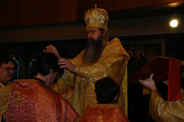 Two Seminarians Tonsured