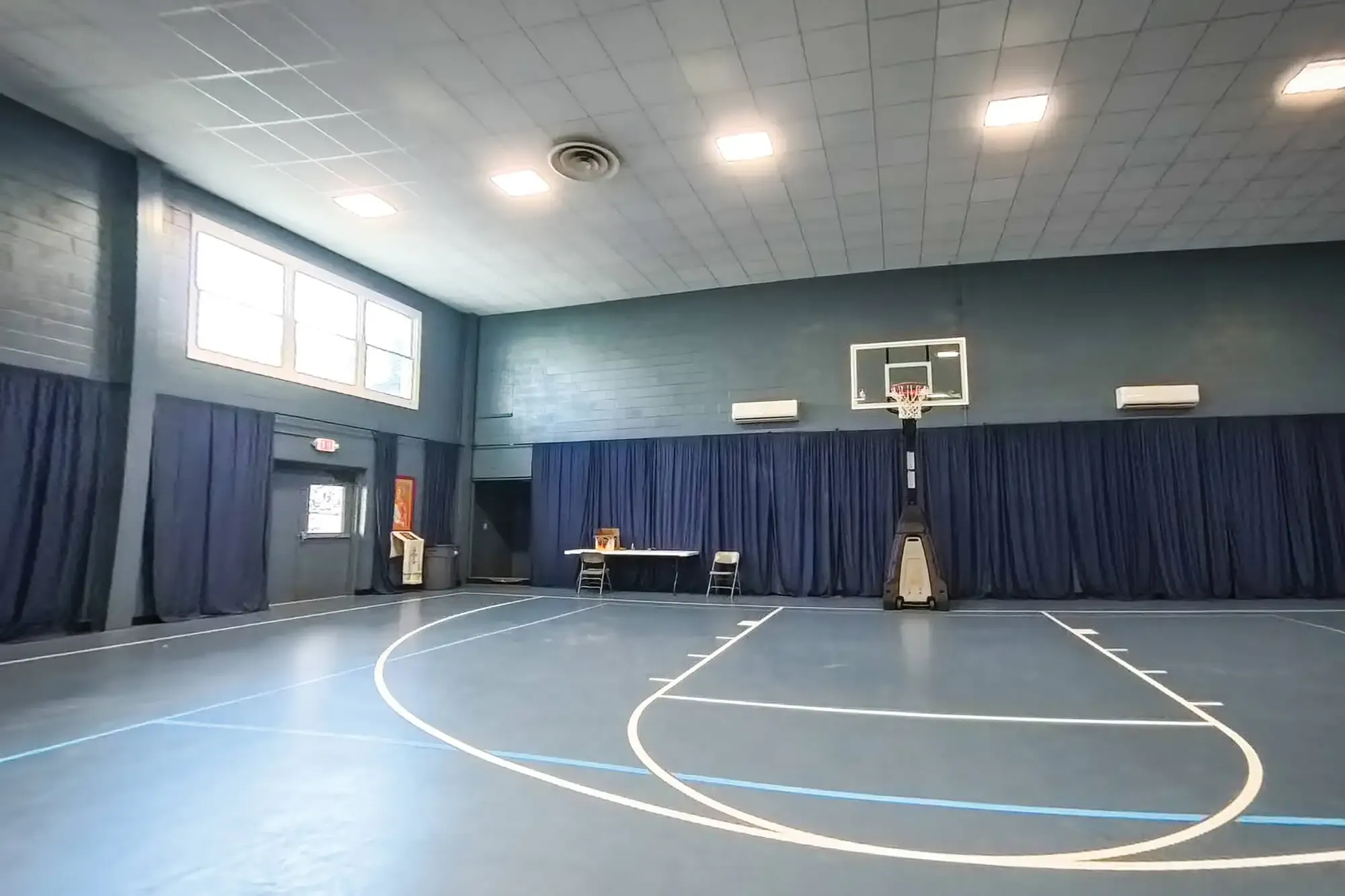 St. Tikhon's Seminary Community Exercise Facilities basketball court.