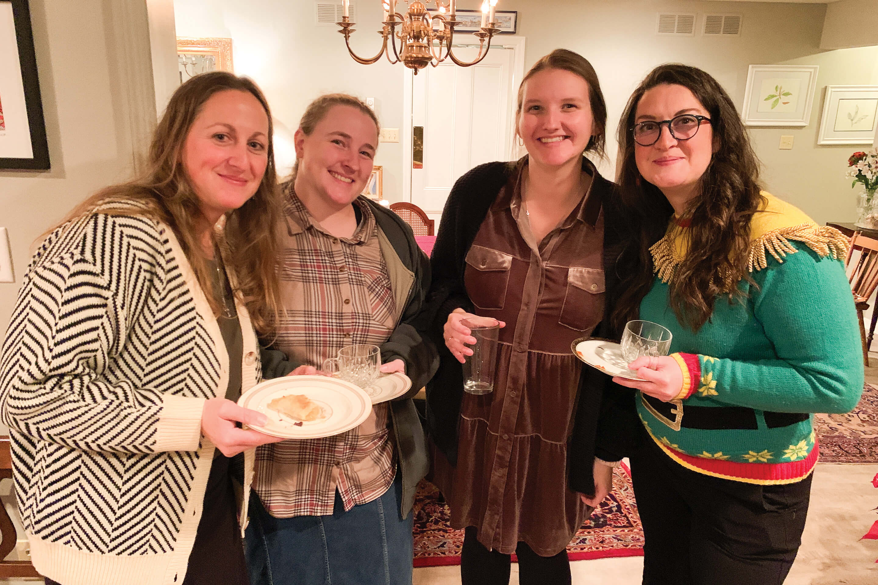 St. Tikhon's Seminary Community seminary wives gathered for a dinner.