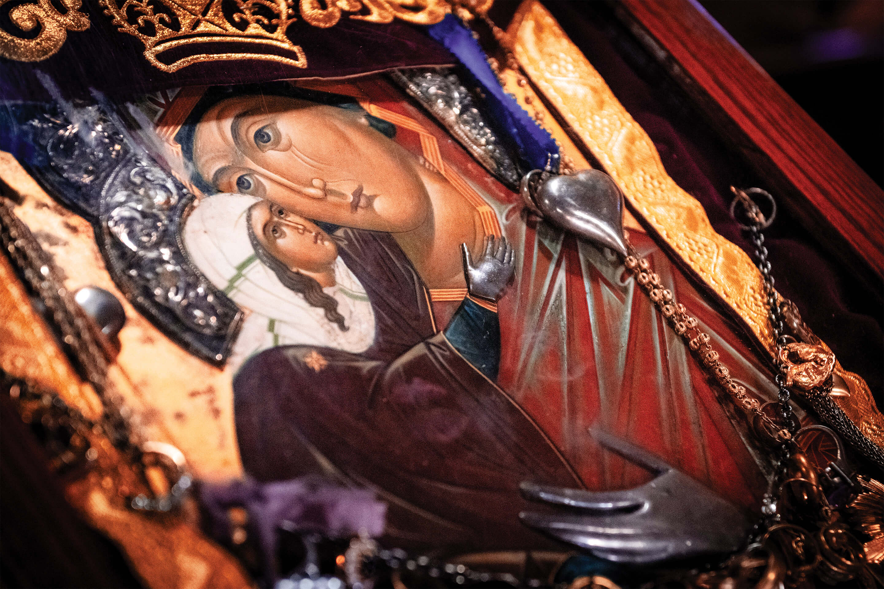 St. Tikhon's Seminary Student Concerns icon of the Mother of God.