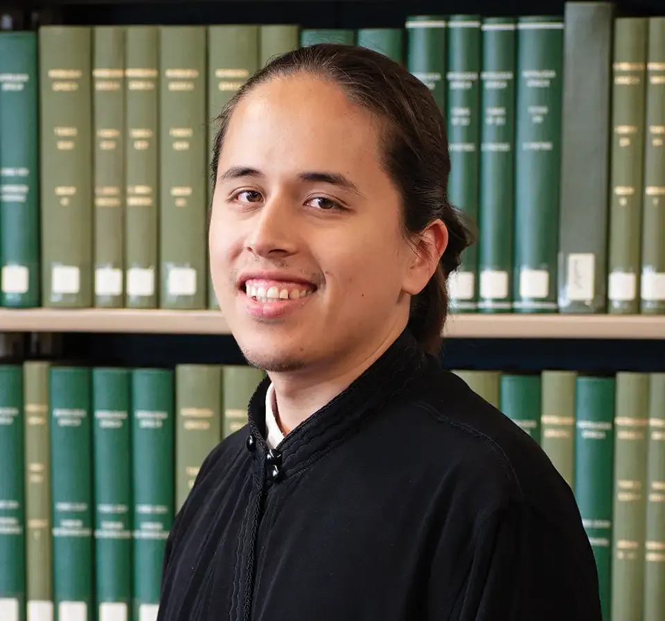 St. Tikhon's Seminary News and Media Student Stories: Seminarian Zaccheaus Resz headshot.