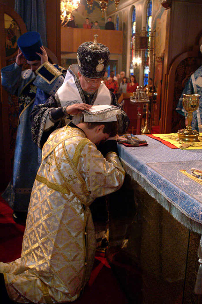 Seminarian Theophan Buck is Ordained to the Holy Diaconate