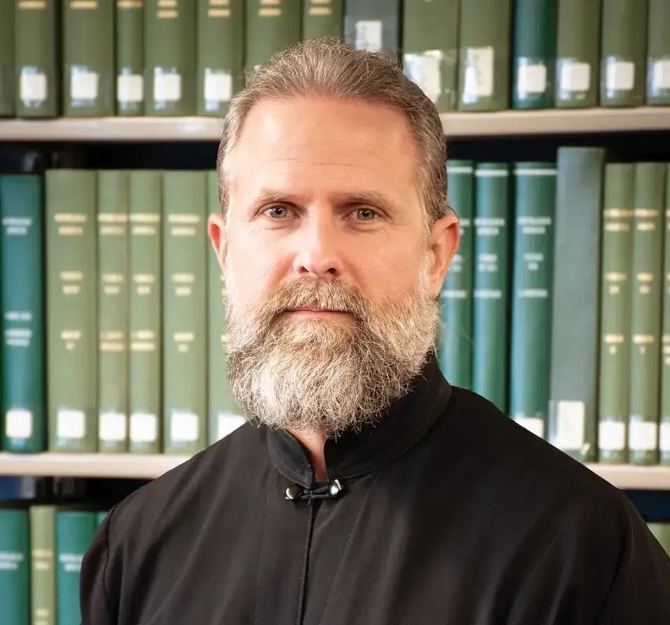 St. Tikhon's Seminary News and Media Student Stories: Seminarian Dn. Herman Combs headshot.