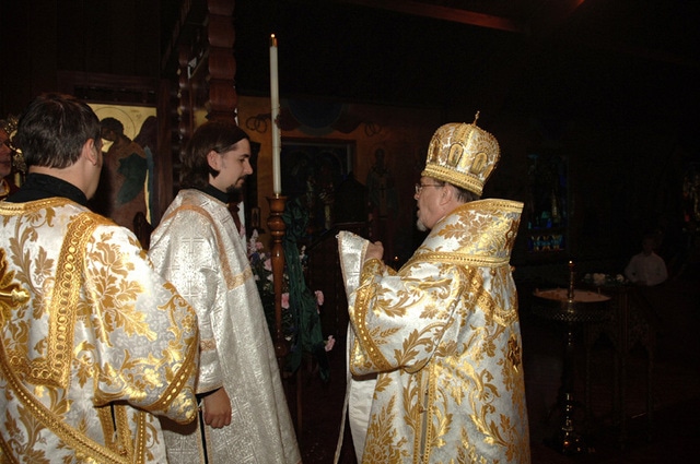 DOEPA celebrates Bright Wednesday Liturgy at St. Tikhon's Monastery Church