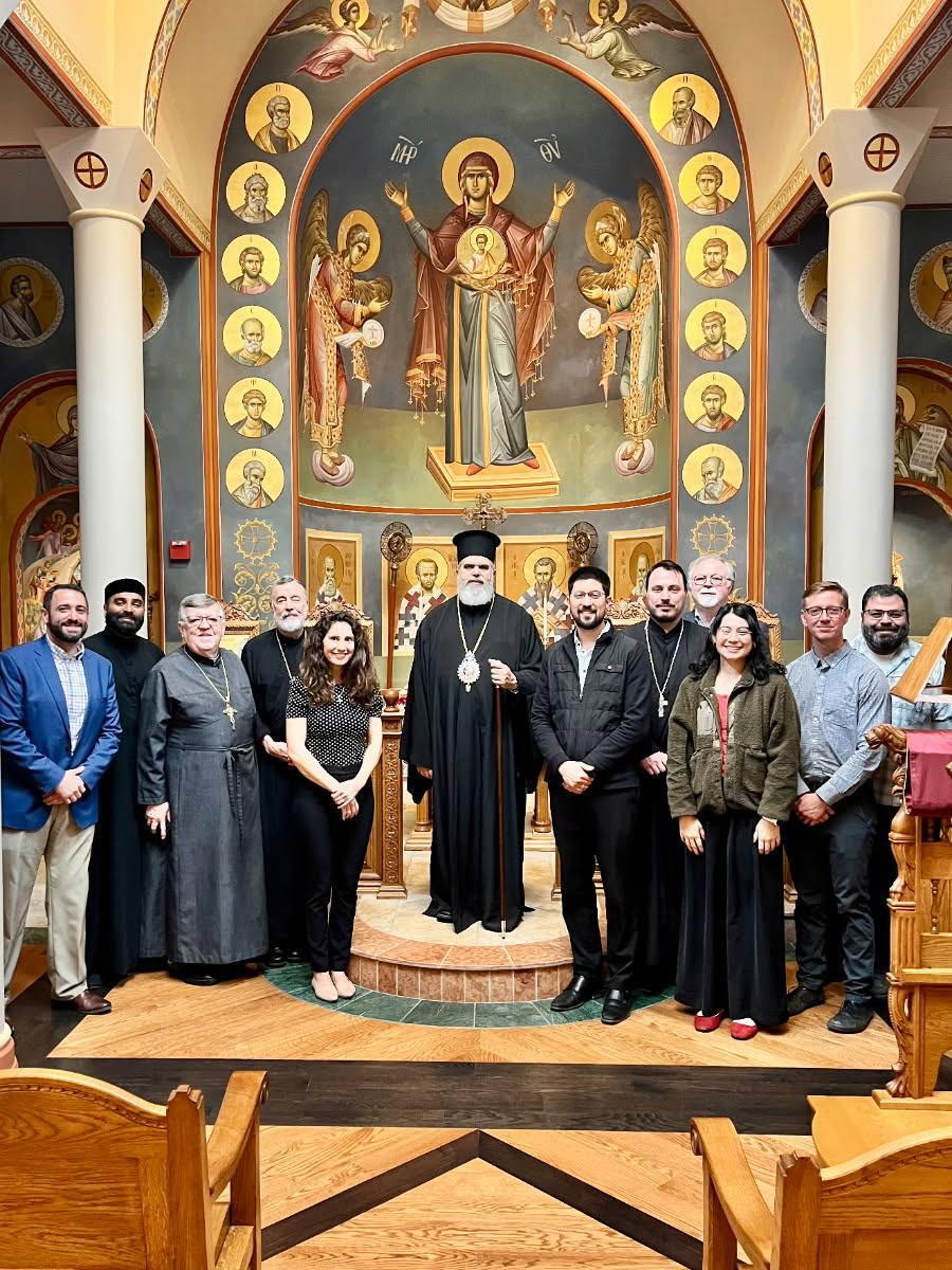 Fr. John Kowalczyk Attends OCPM Staff Retreat