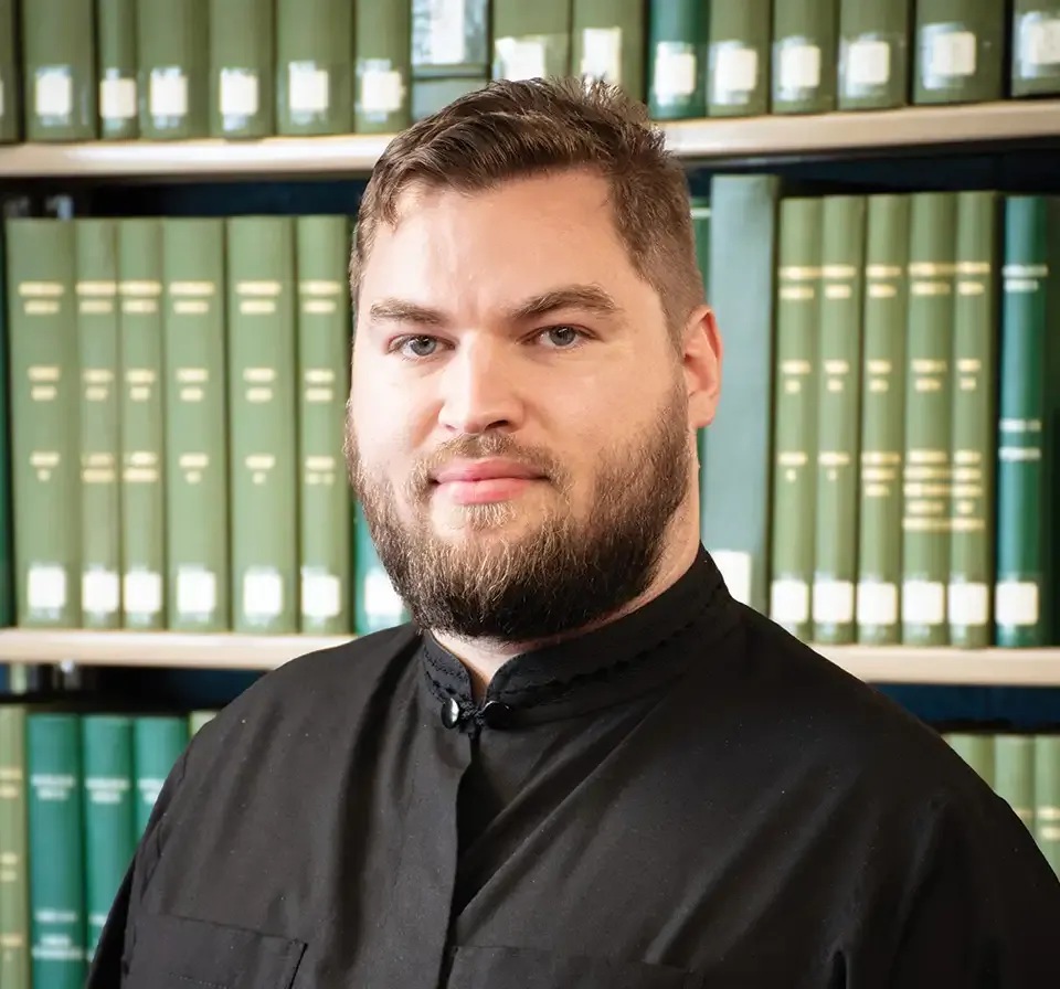 St. Tikhon's Seminary News and Media Student Stories: Seminarian Michael Katalenich headshot.