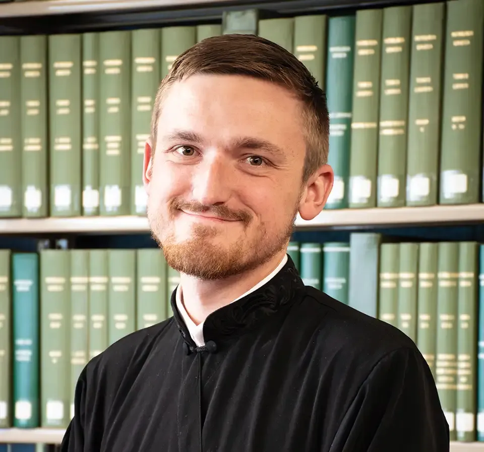 St. Tikhon's Seminary News and Media Student Stories: Seminarian Jacob Kurtz headshot.
