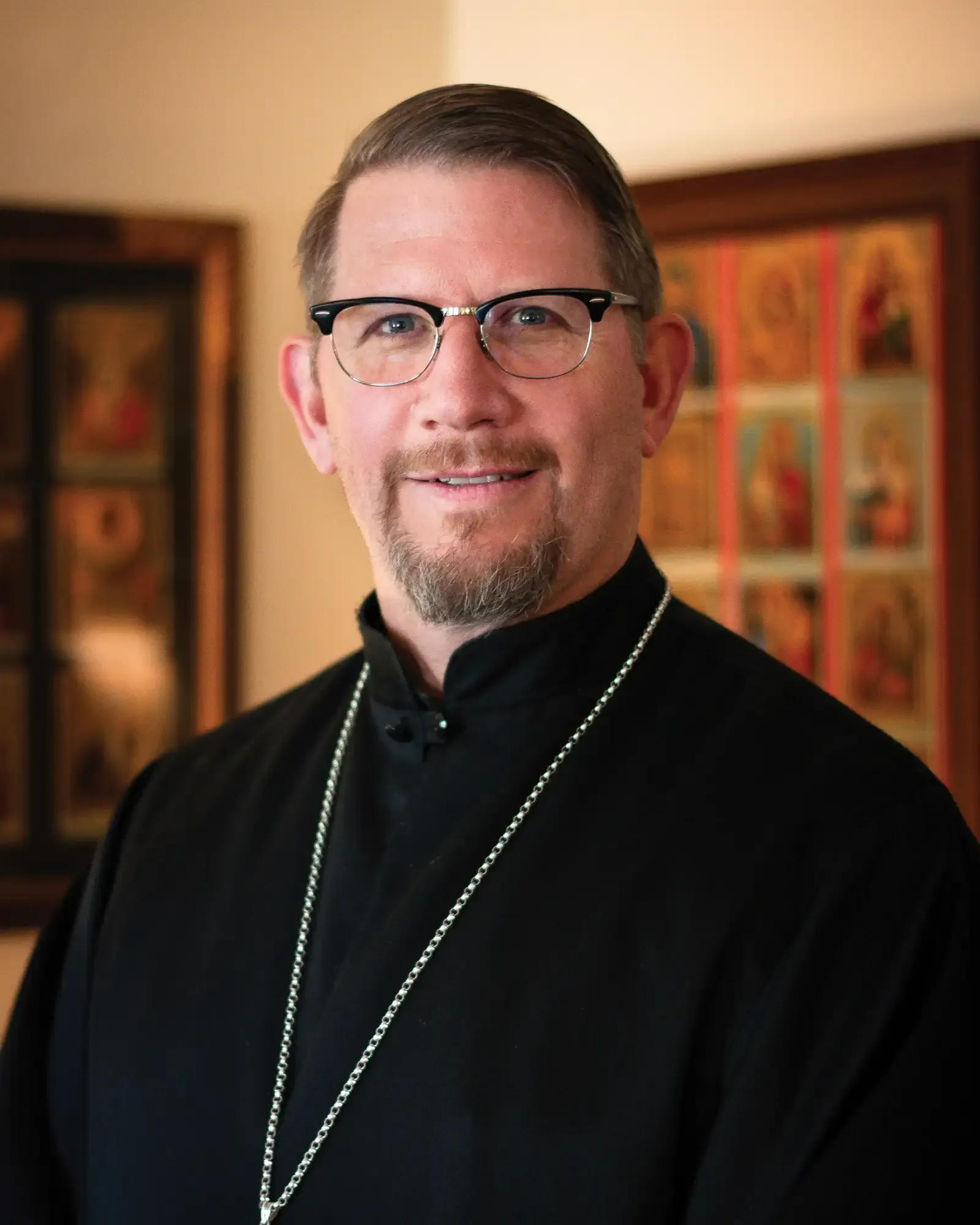 St. Tikhon's Seminary Dean, Fr. John Parker.