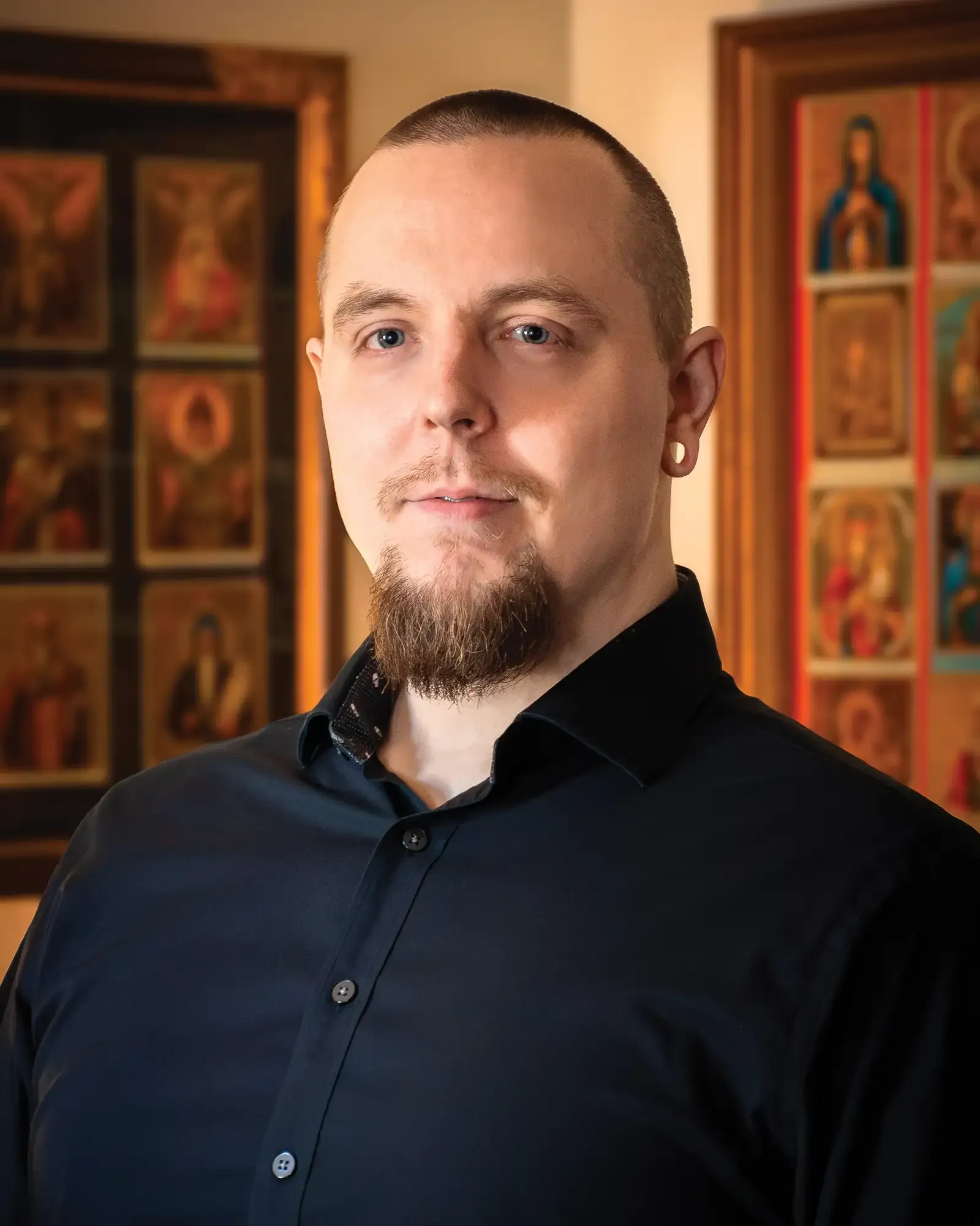 St. Tikhon's Seminary Director of Development, David Getz.