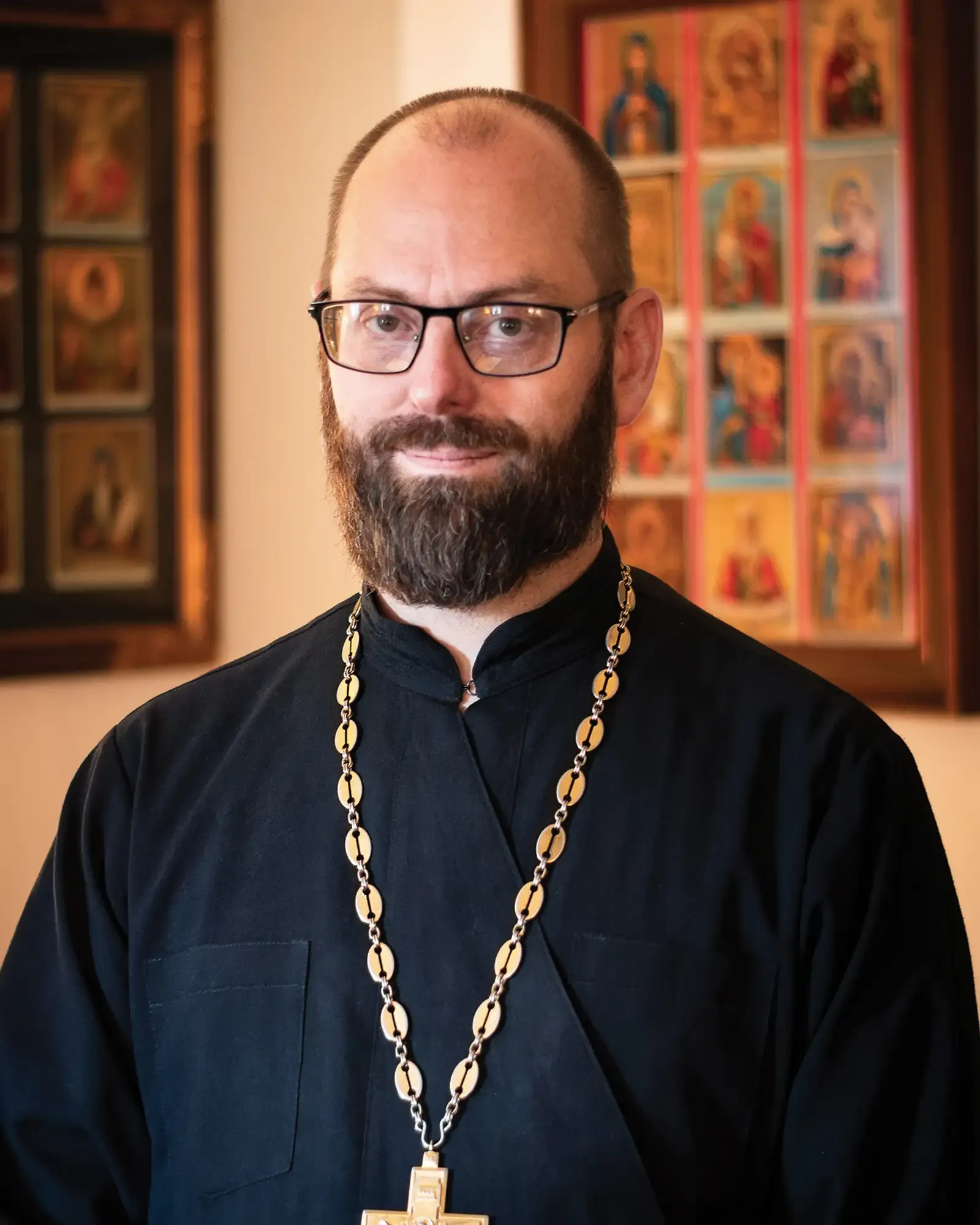 St. Tikhon's Seminary Director of IT, Fr. Ignatius Gauvain.