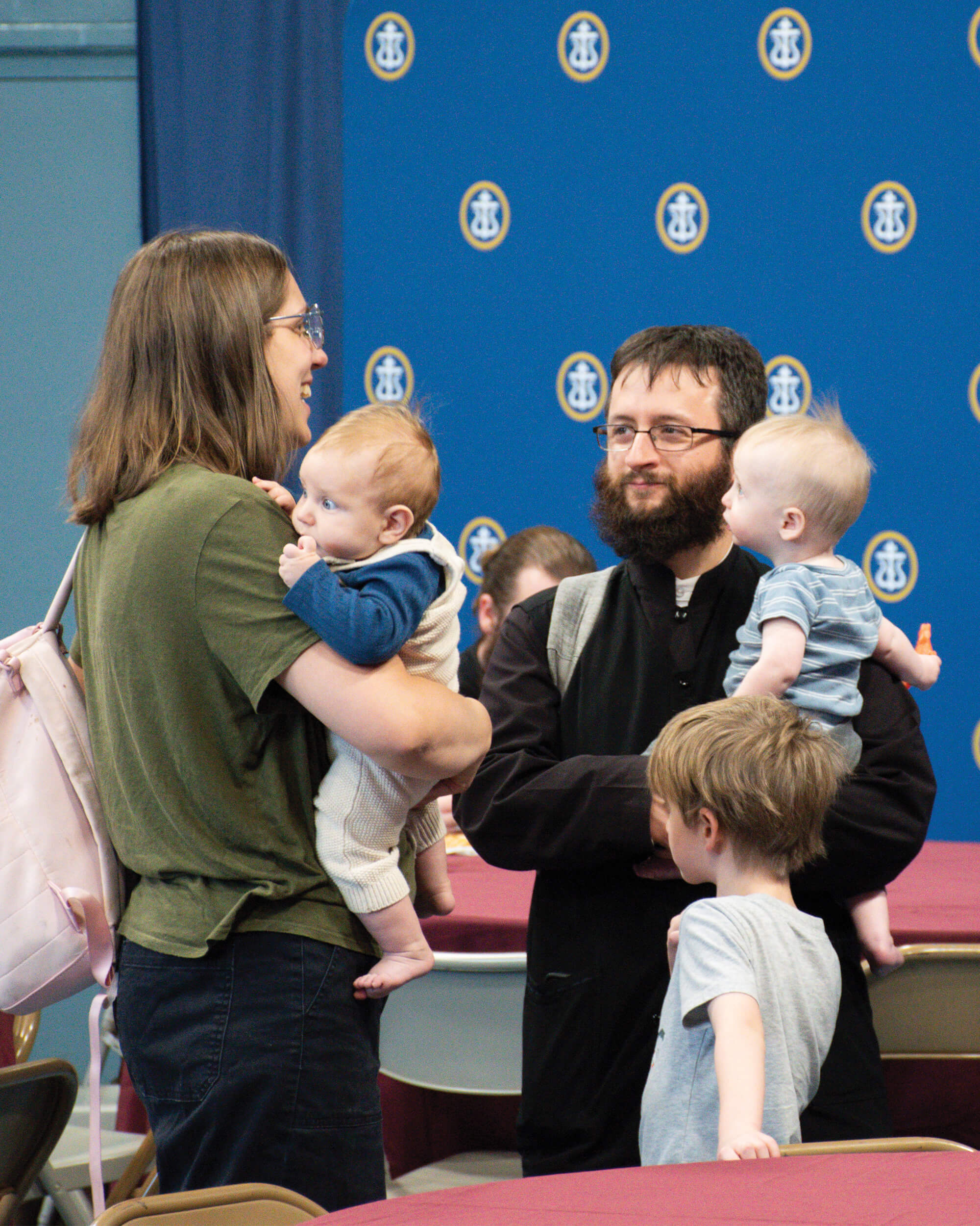 St. Tikhon's Seminary Community seminarians in fellowship